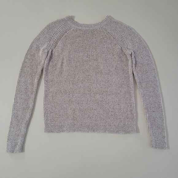 G.H. Bass Women’s Oatmeal Cotton Crewneck Long Sleeve Pullover Sweater - Picture 1 of 11